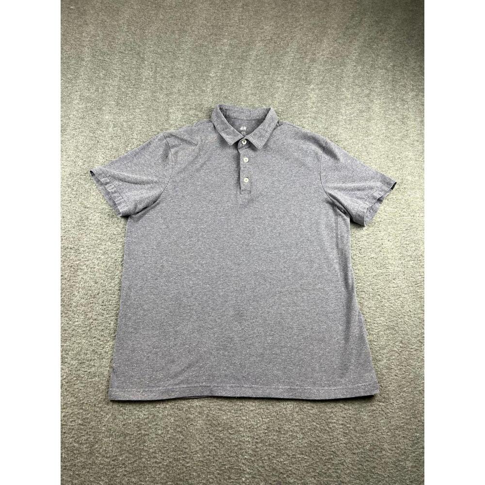 H&M Slim Fit Polo‎ Shirt for Men Size Large